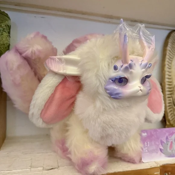Tutulong 400% Fantasy Creature Stuffed Animal Plush - Pink White Purple Bunny - Picture 14 of 14